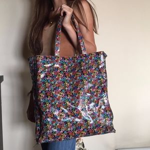 Colorful Polka Dot Tote Bag